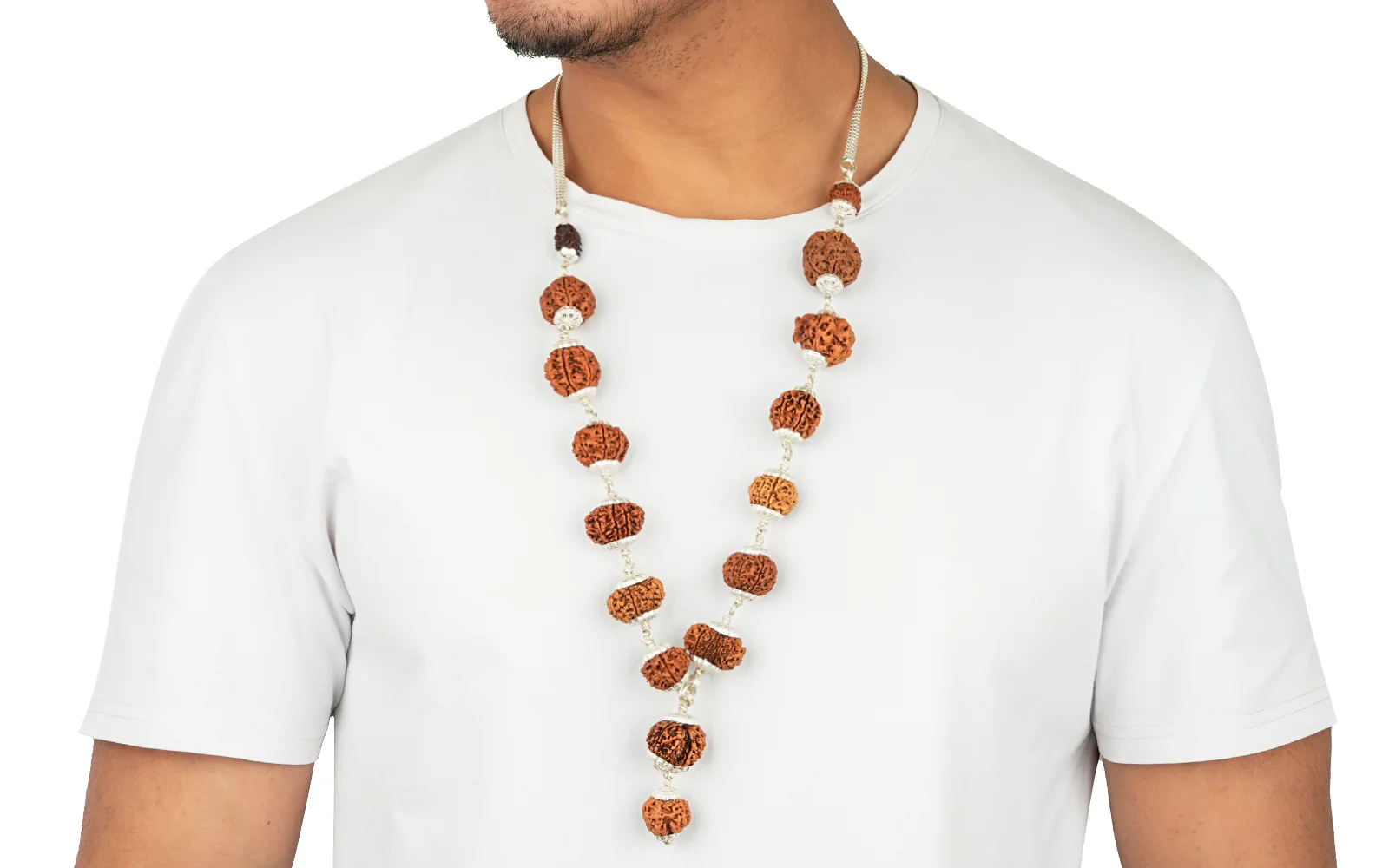 1-14 Mukhi Rudraksha Mala (Siddha Mala) - Indonesian Beads - Image 3