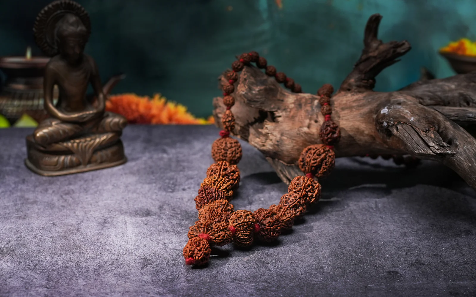 1-14 Mukhi Rudraksha Mala (Siddha Mala) - Indonesian Beads - Image 7