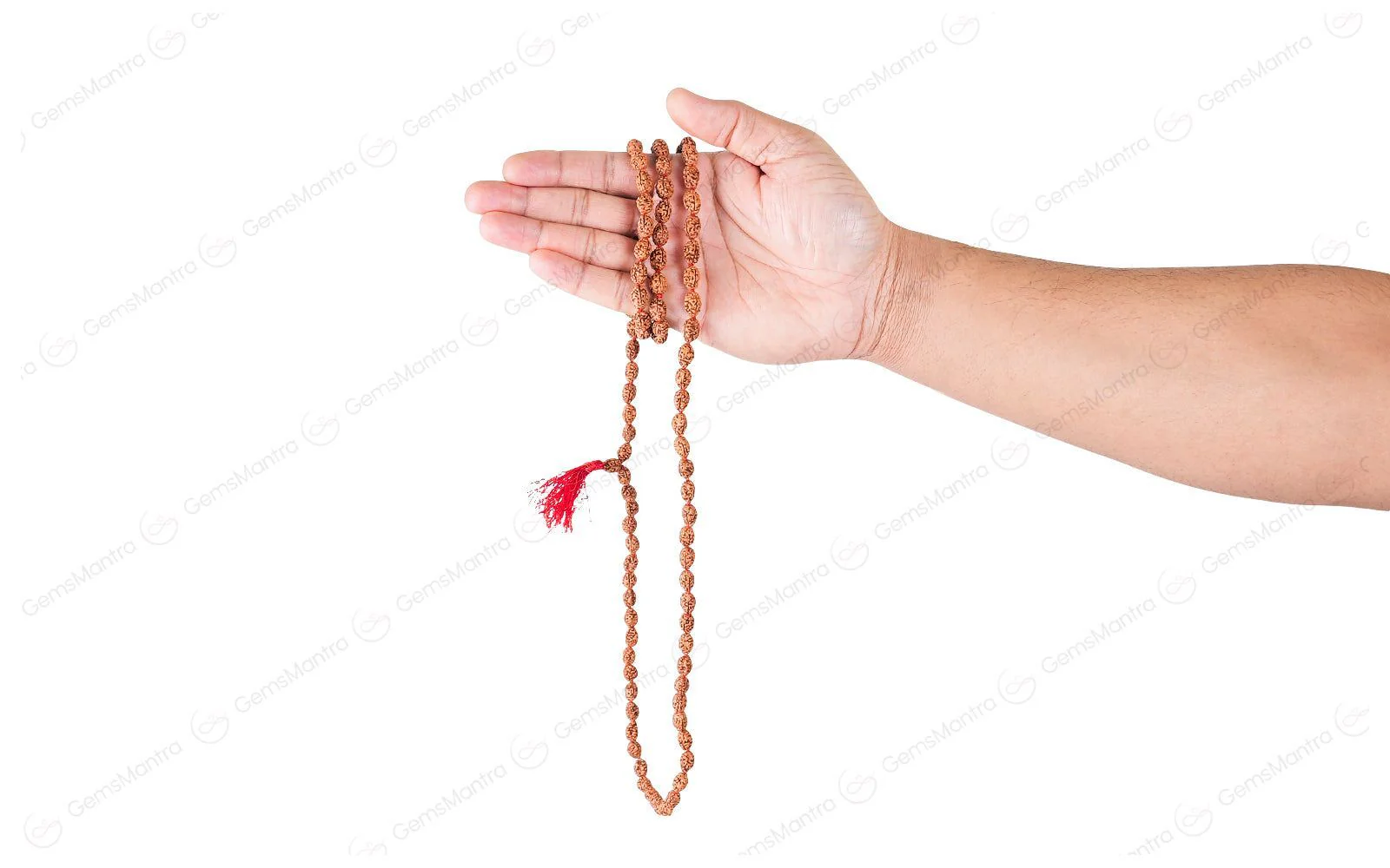 3 Mukhi Japa Rudraksha Mala - Image 3