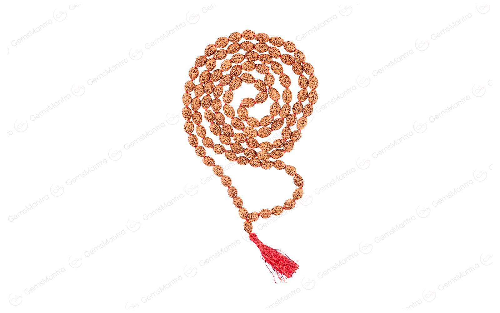 3 Mukhi Japa Rudraksha Mala - Image 5