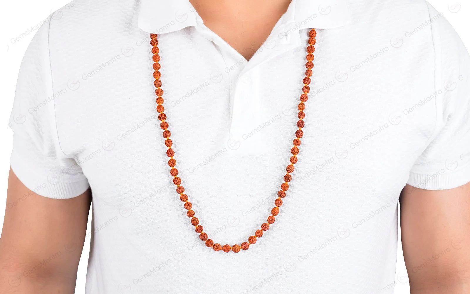 5 Mukhi Japa Rudraksha Mala - Image 4