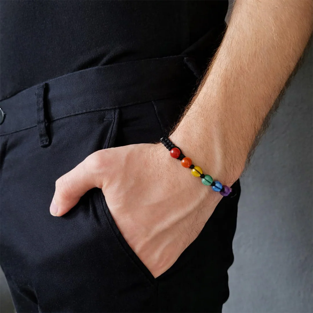 7 Chakra Adjustable Bracelet - Image 3