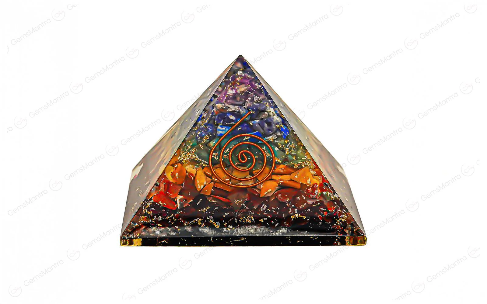 7 Chakra Onyx Pyramid - Image 2