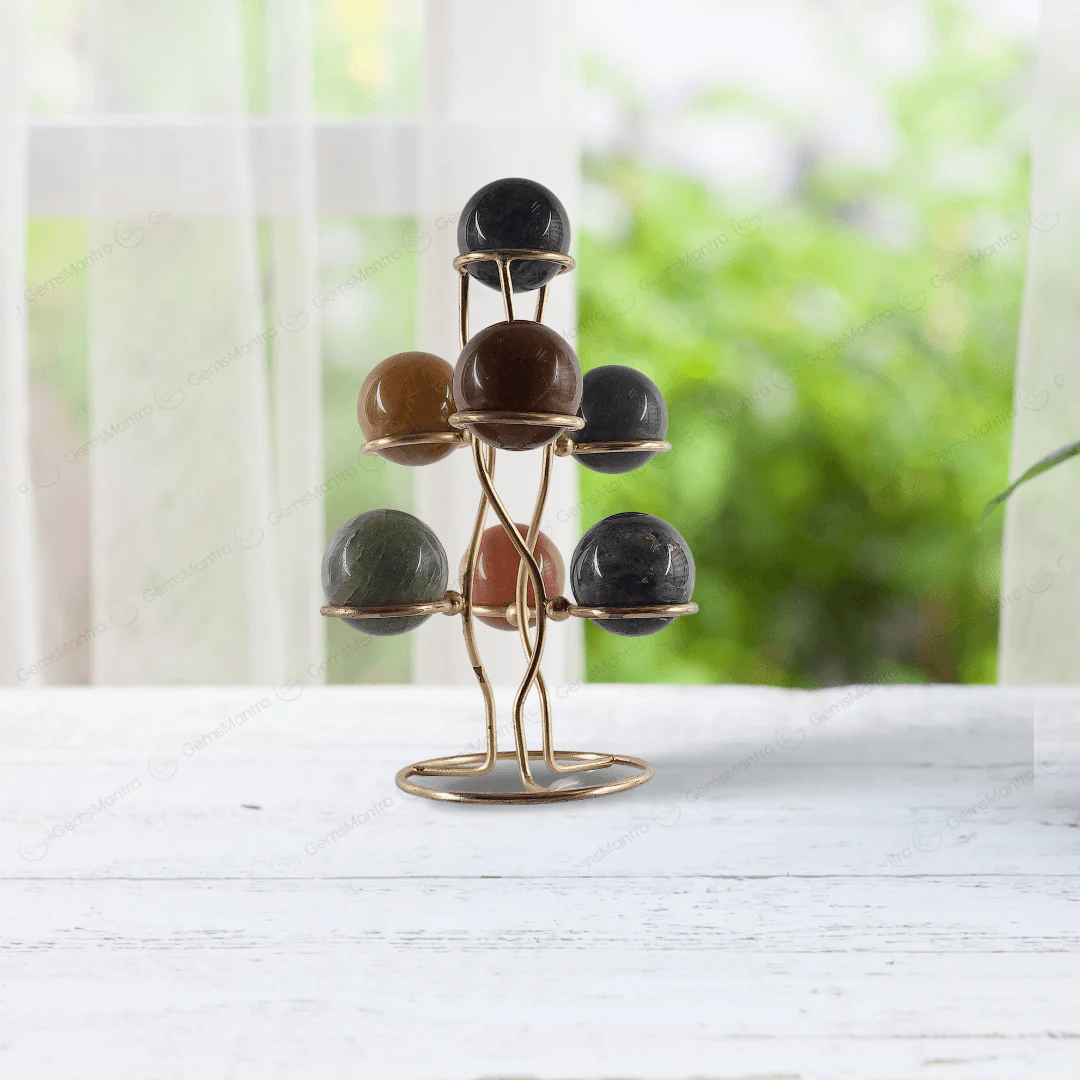 7 Chakra Sphere/Ball With Stand - Image 2