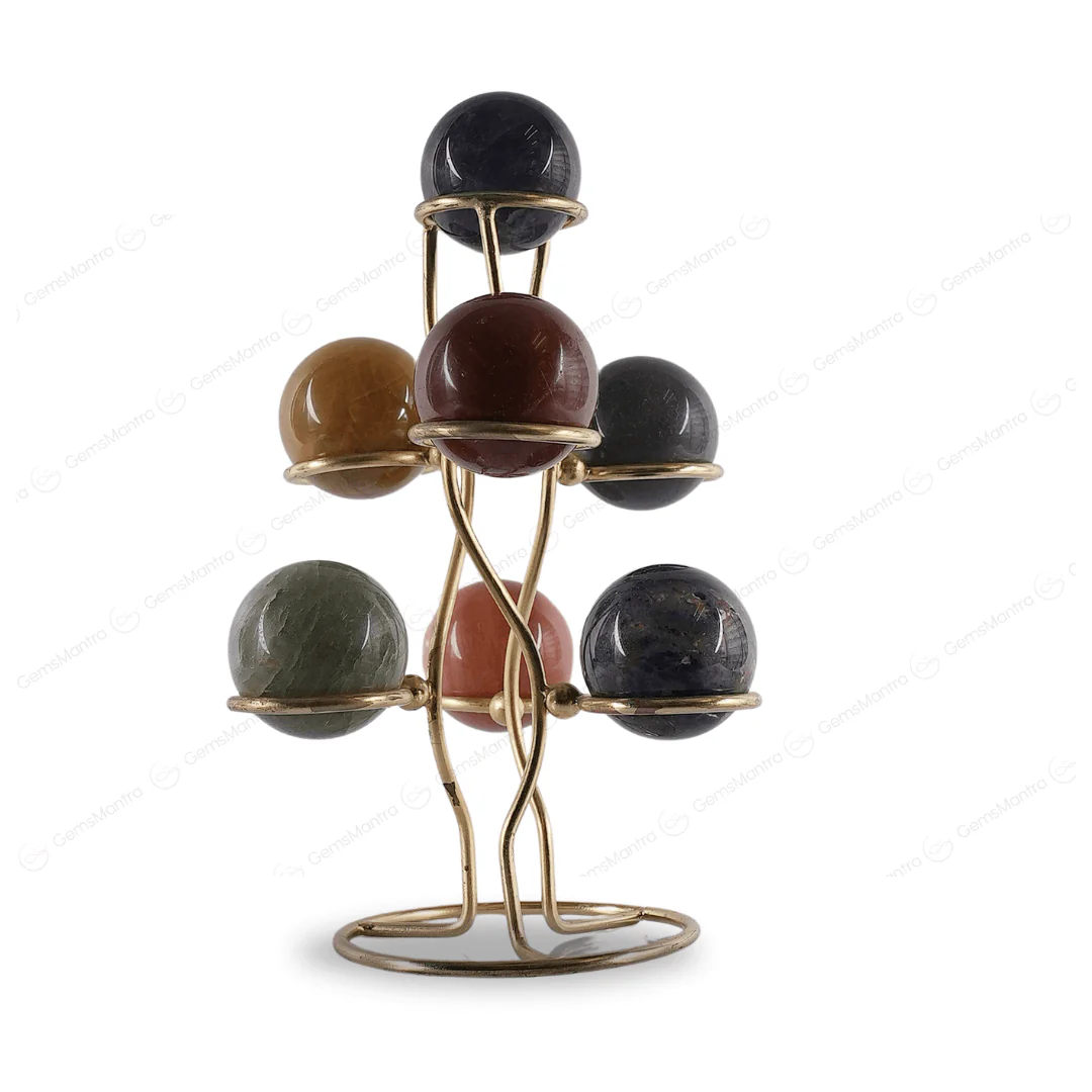 7 Chakra Sphere/Ball With Stand - Image 4