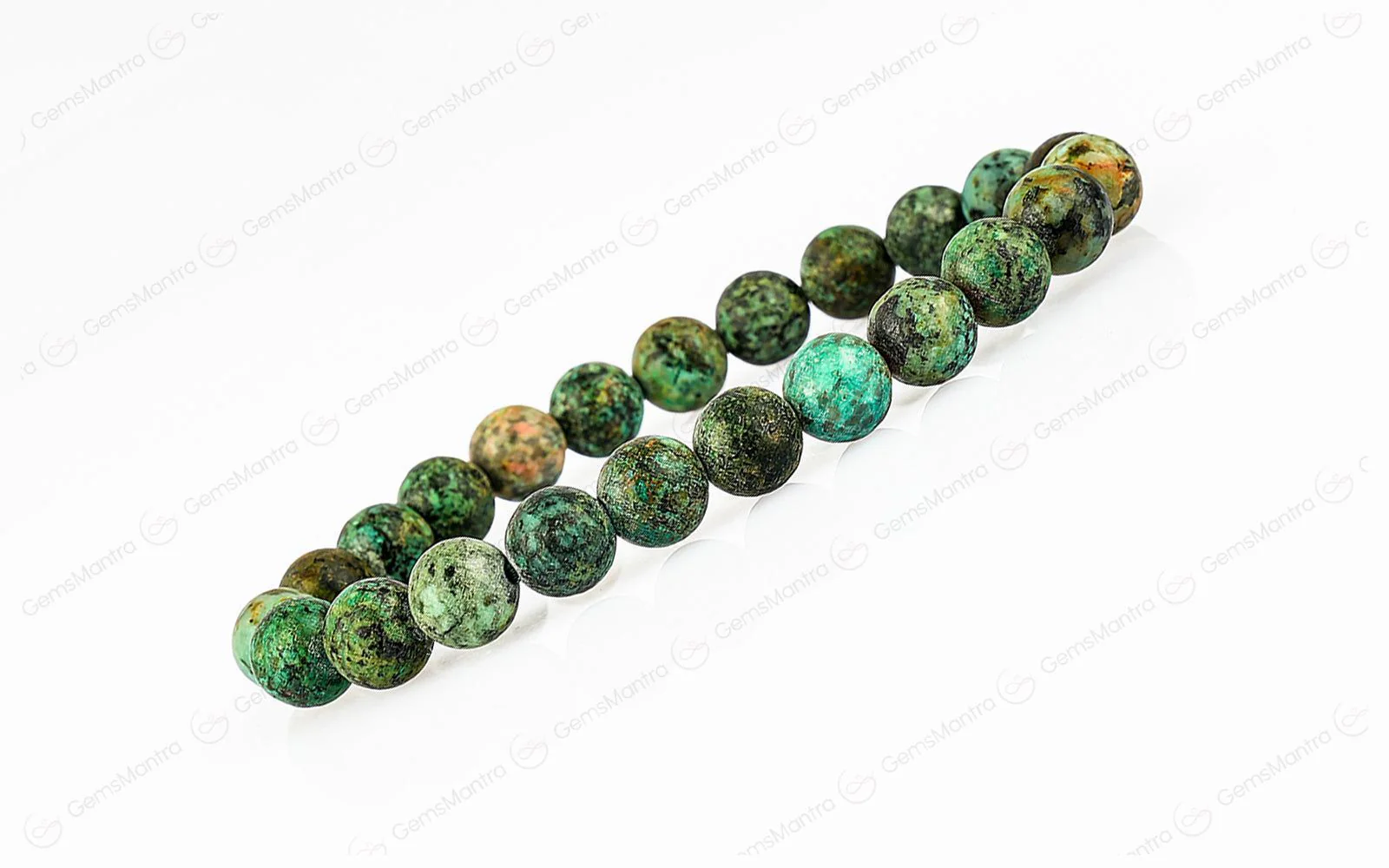Original African Turquoise Bracelet with Certificate - Image 2