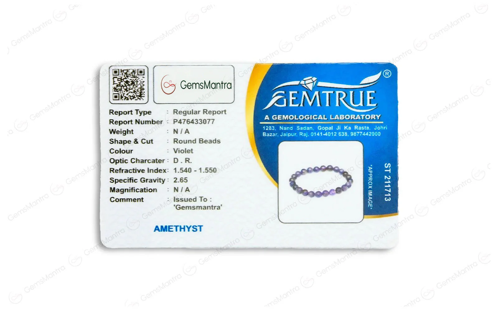 Amethyst Bracelet -Improve Focus and Balance Emotions - Image 4