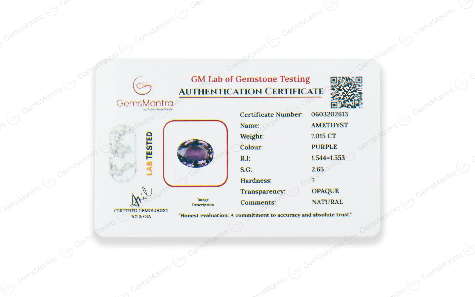 Amethyst - 7.02 Carats - Image 4