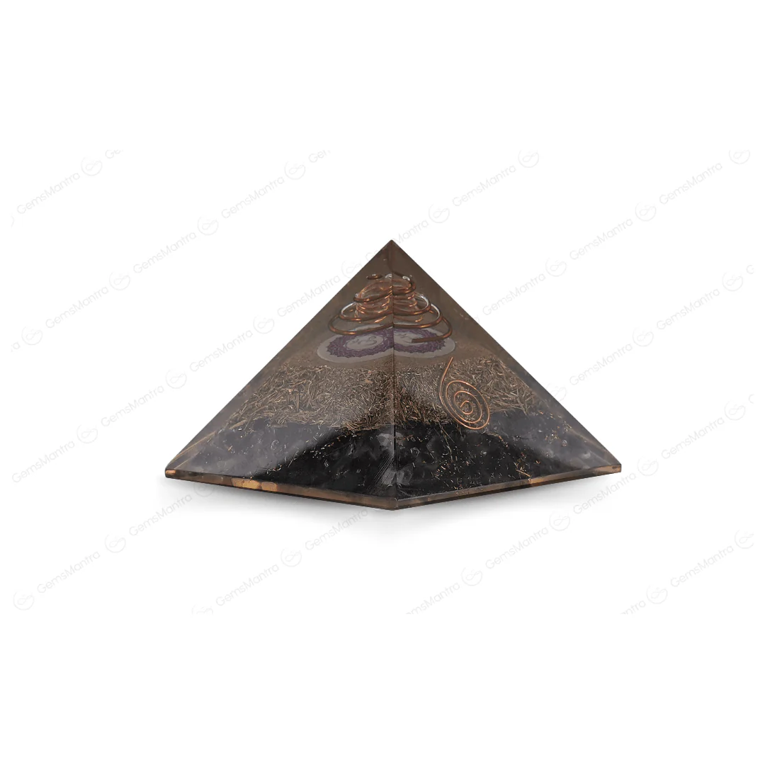 Amethyst Orgonite Pyramid/Orgone Pyramid - Image 4