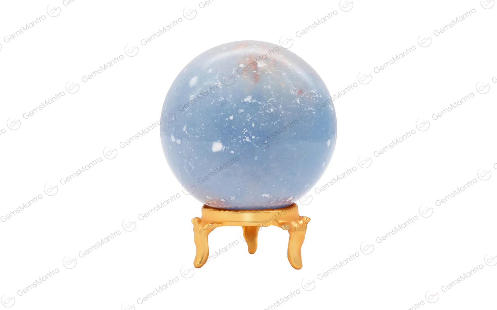 Angelite Sphere Ball - Image 2