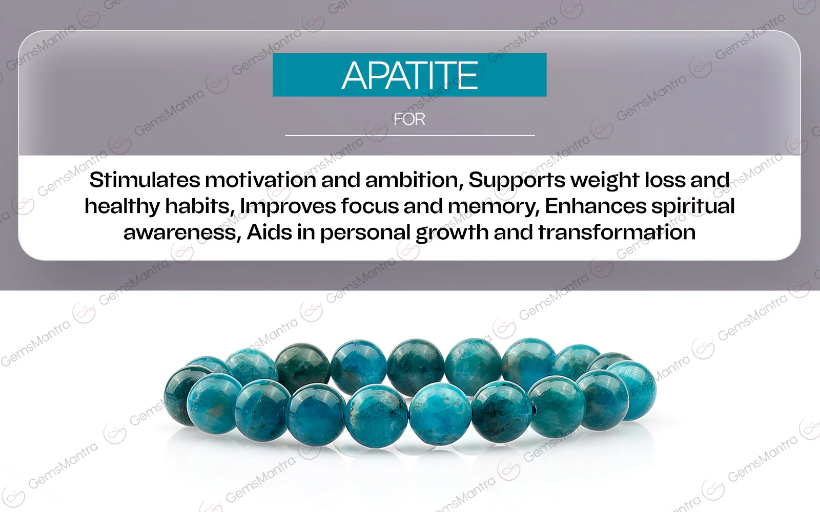 Original Apatite Bracelet with Certificate - Image 4