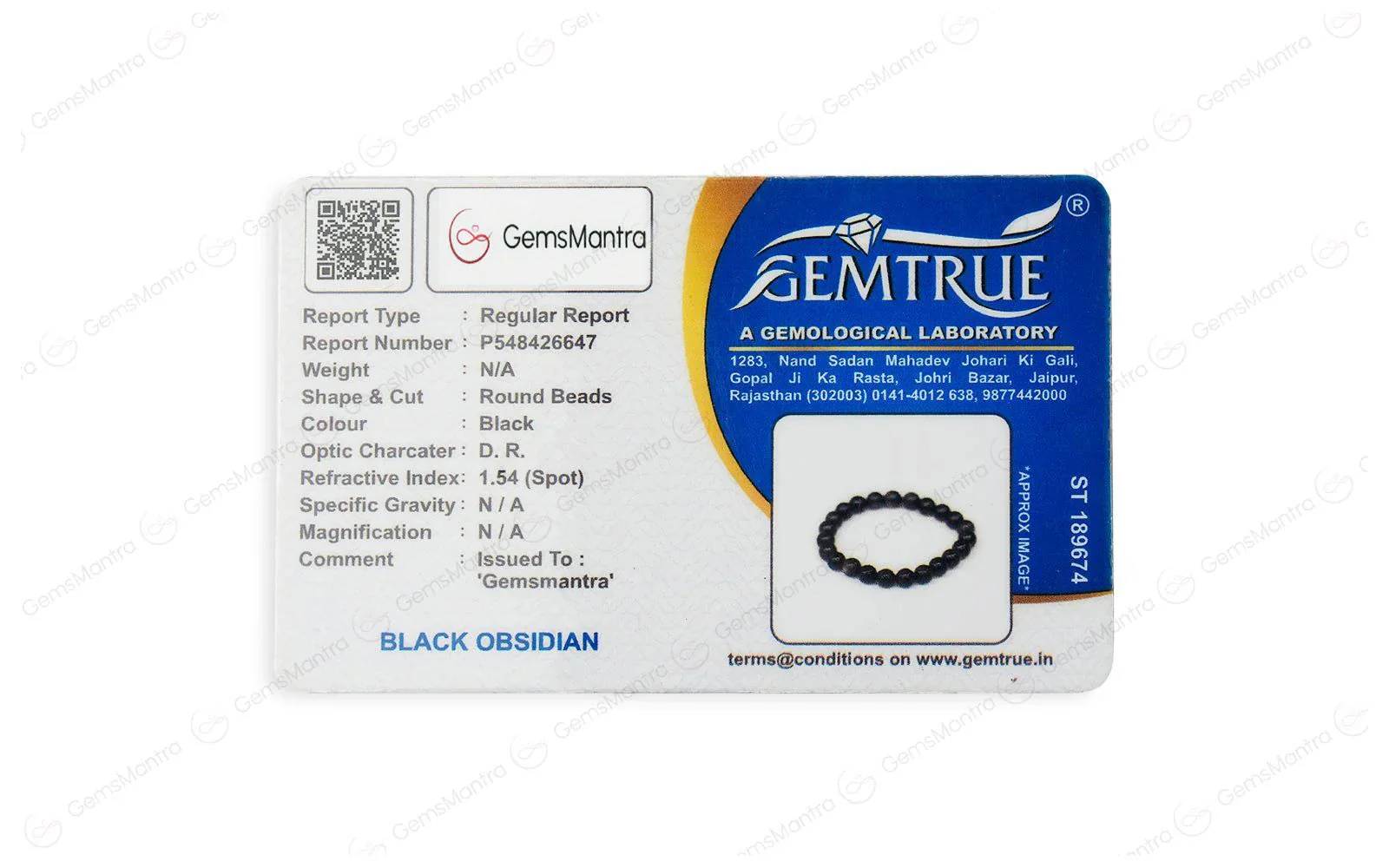 Black Obsidian Bracelet - Image 4