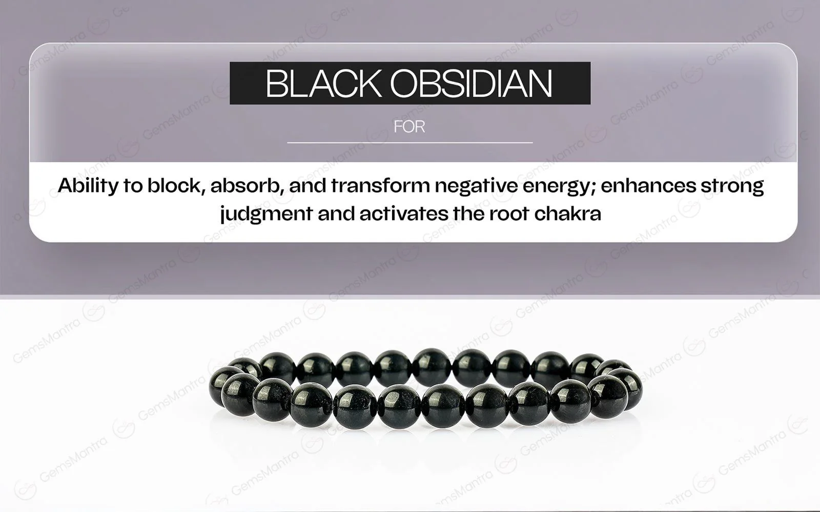 Black Obsidian Bracelet - Image 5
