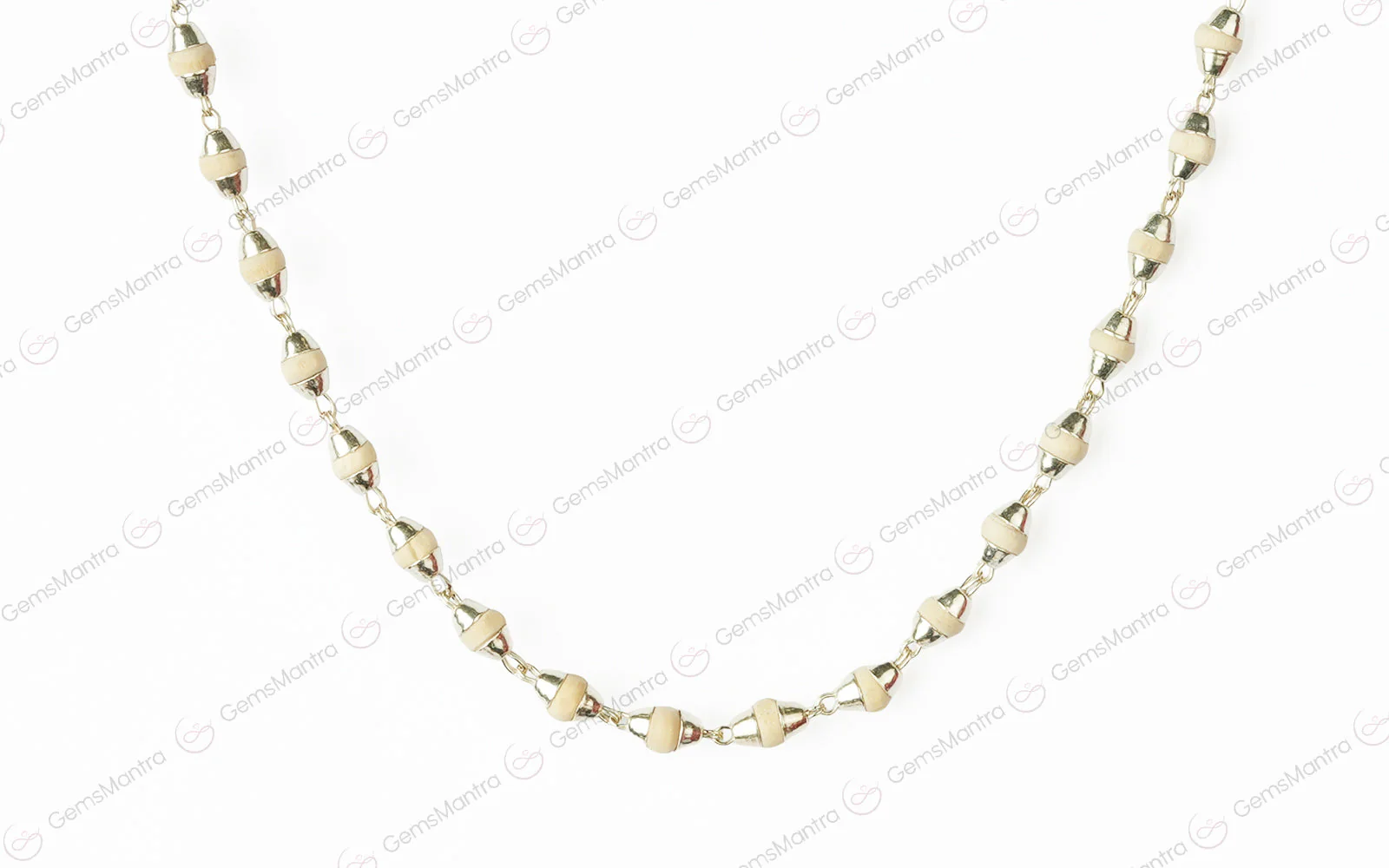 Black Tulsi Mala Silver (Govt. Certified) - Image 4