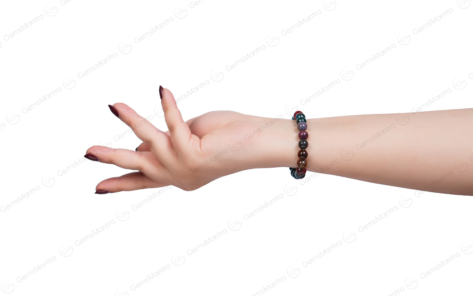 Bloodstone Bracelet - Mars Stone for Energy, Courage & Strength - Image 3