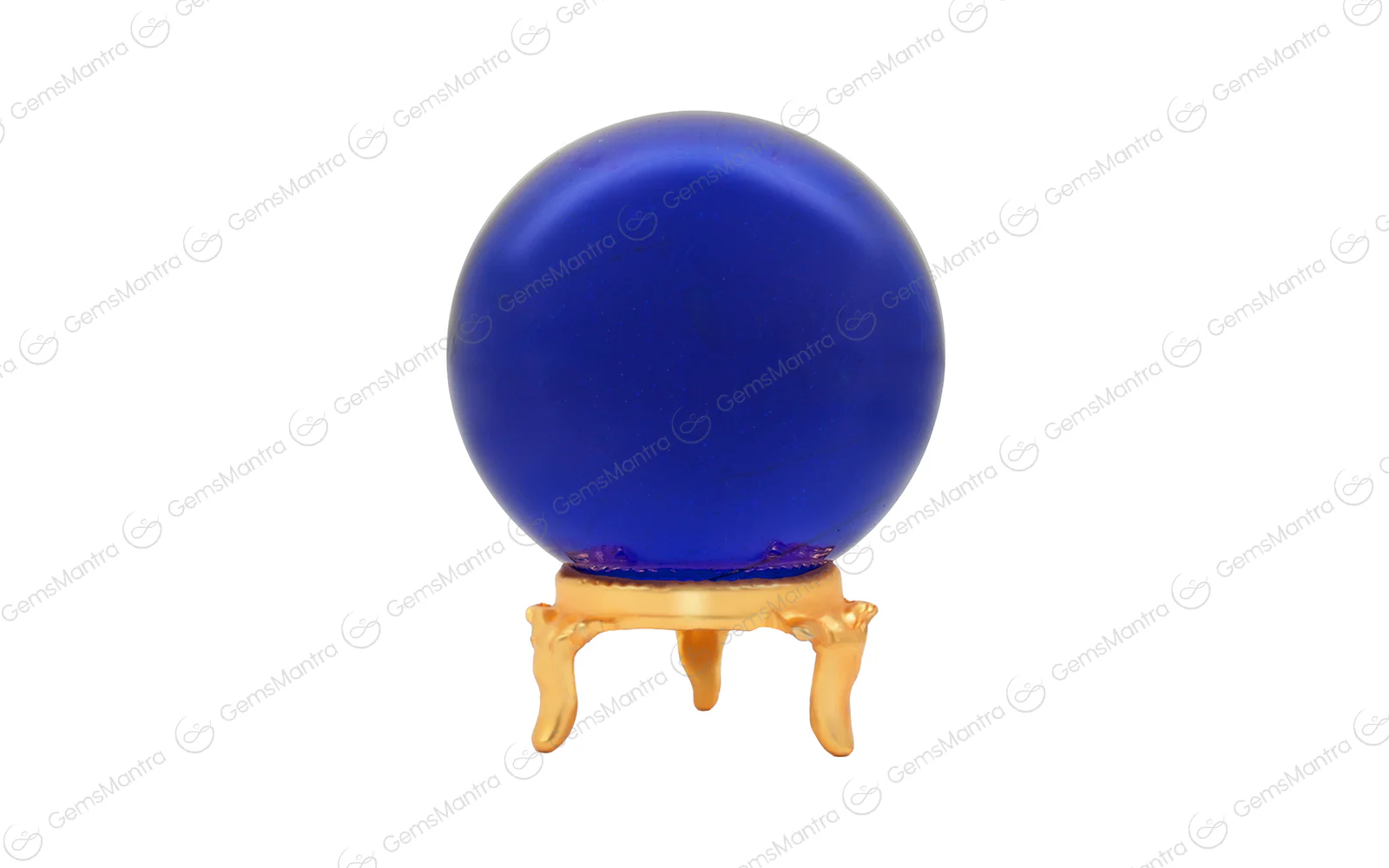 Blue Obsidian Sphere Ball - Image 2