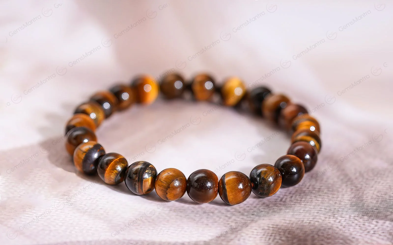 Brown Tiger Eye Bracelet - Image 4