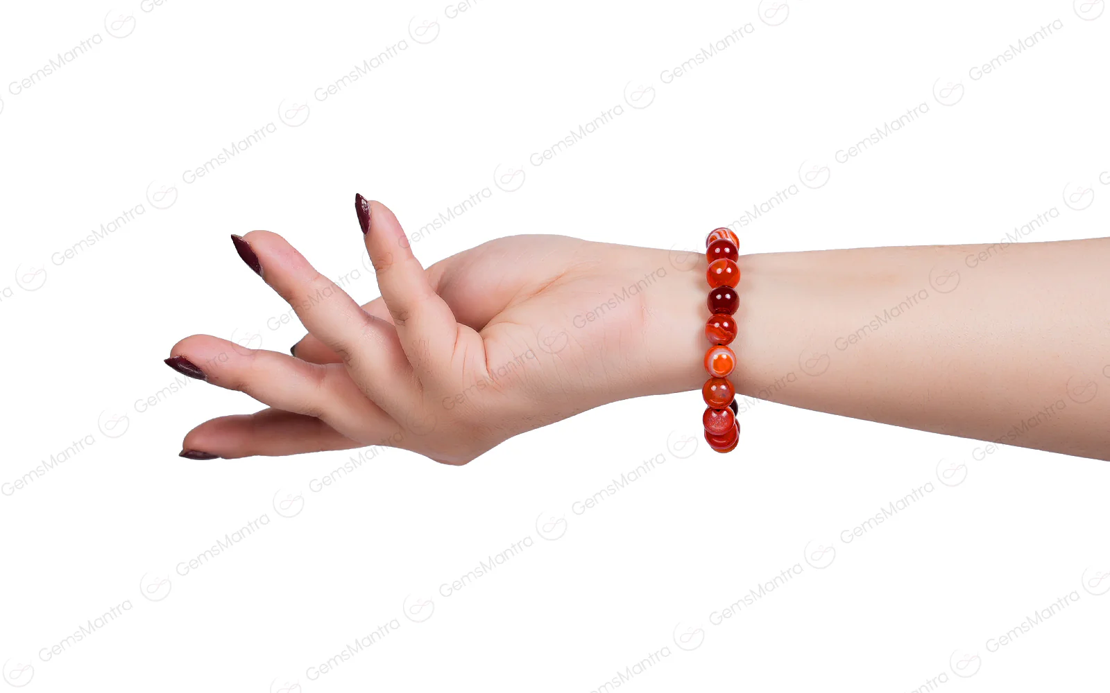 Natural Carnelian Bracelet - Image 5