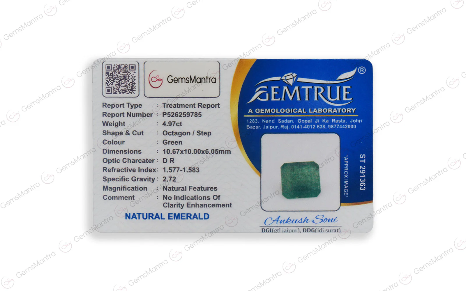 Emerald - 4.97 Carats - Image 4