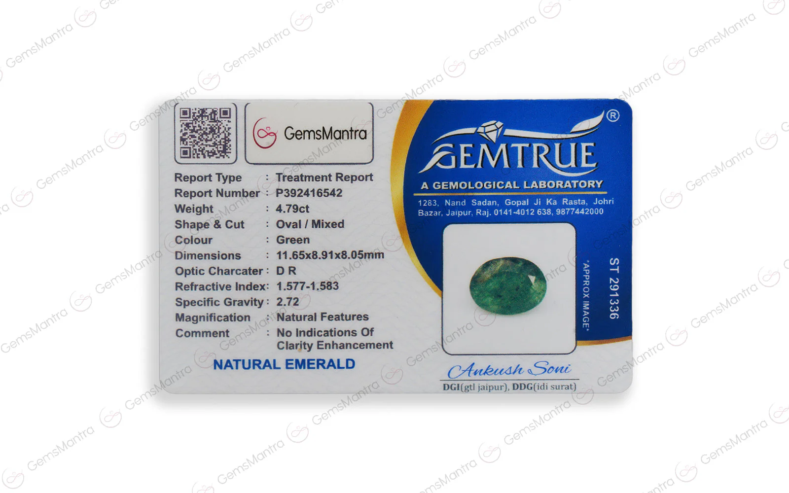 Emerald - 4.79 Carats - Image 4