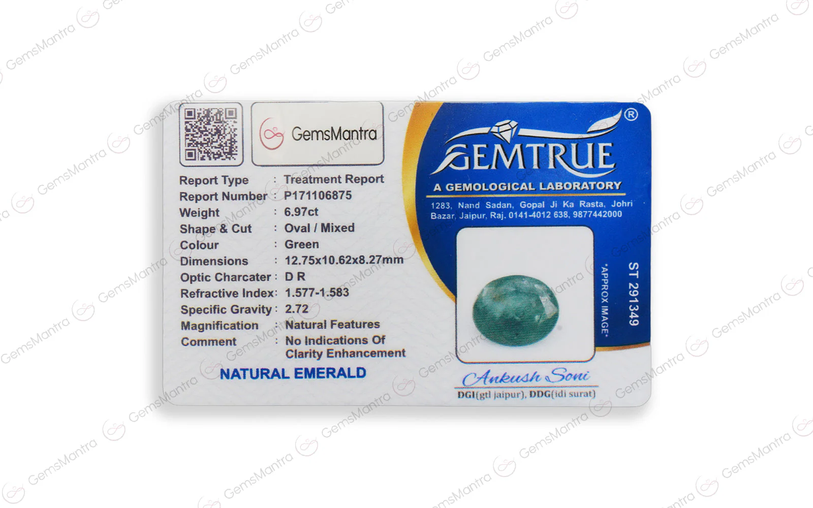 Emerald - 6.97 Carats - Image 4
