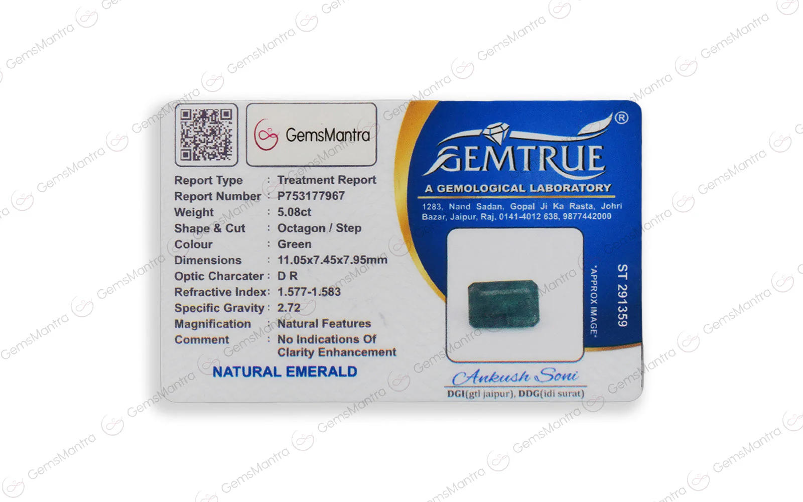 Emerald - 5.08 Carats - Image 4