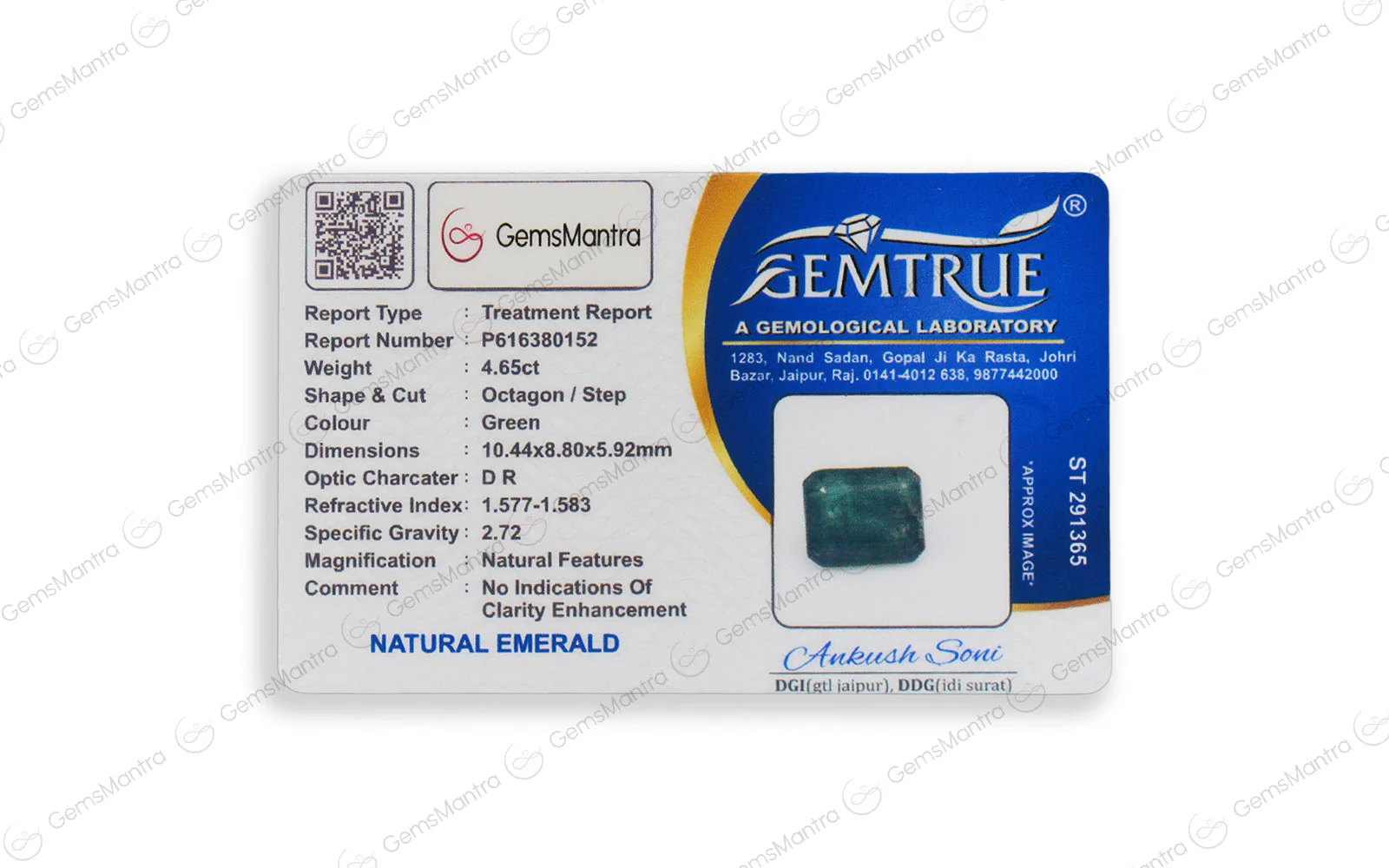 Emerald - 4.65 Carats - Image 4