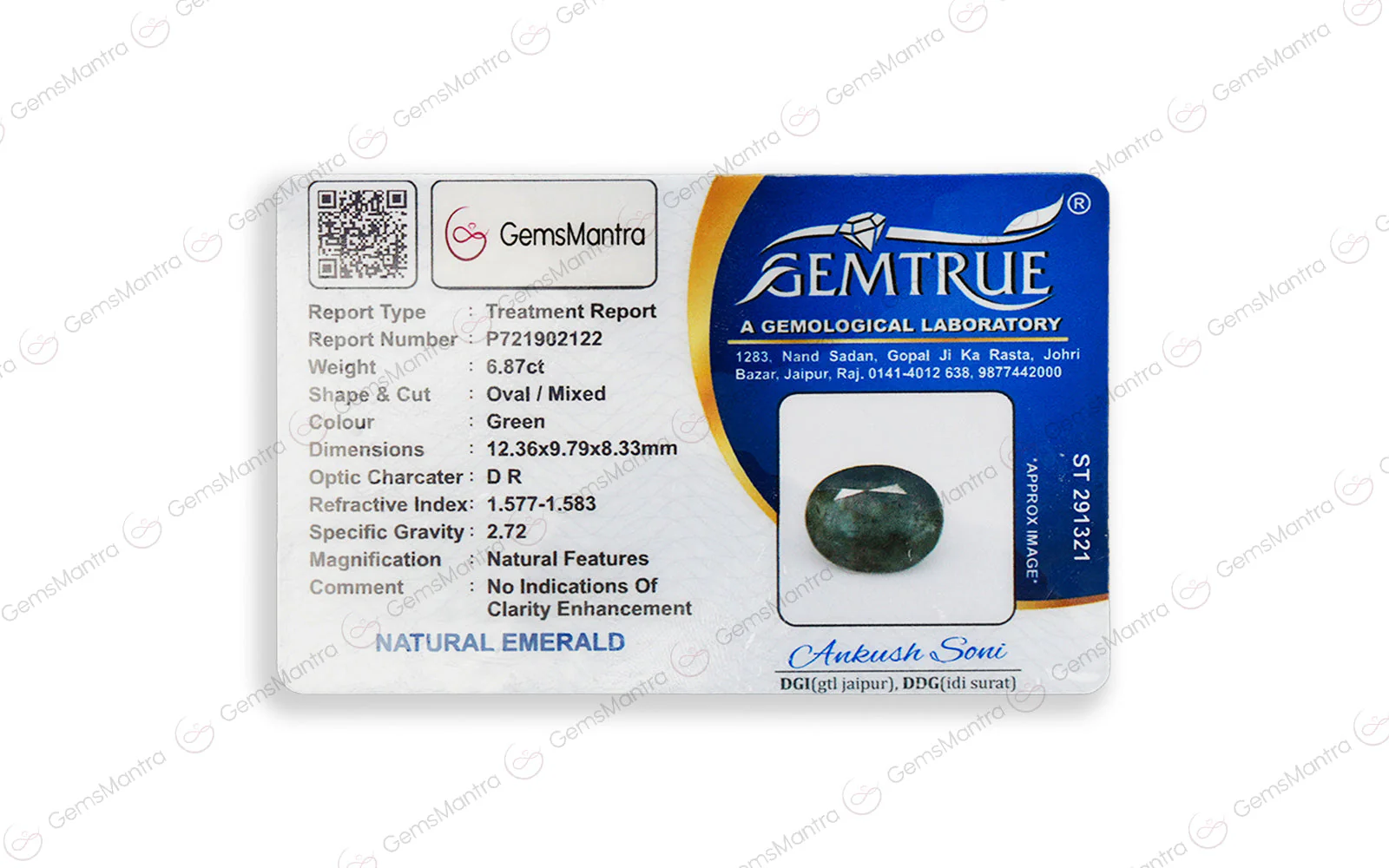 Emerald - 6.87 Carats - Image 4