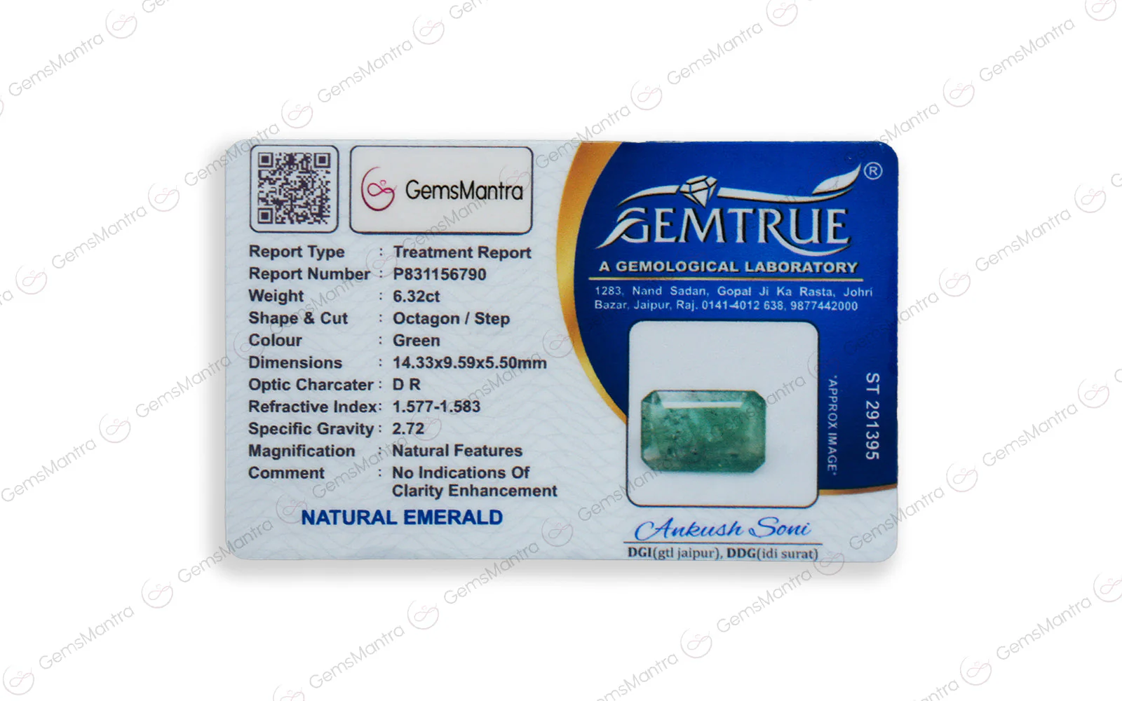 Emerald - 6.32 Carats - Image 4