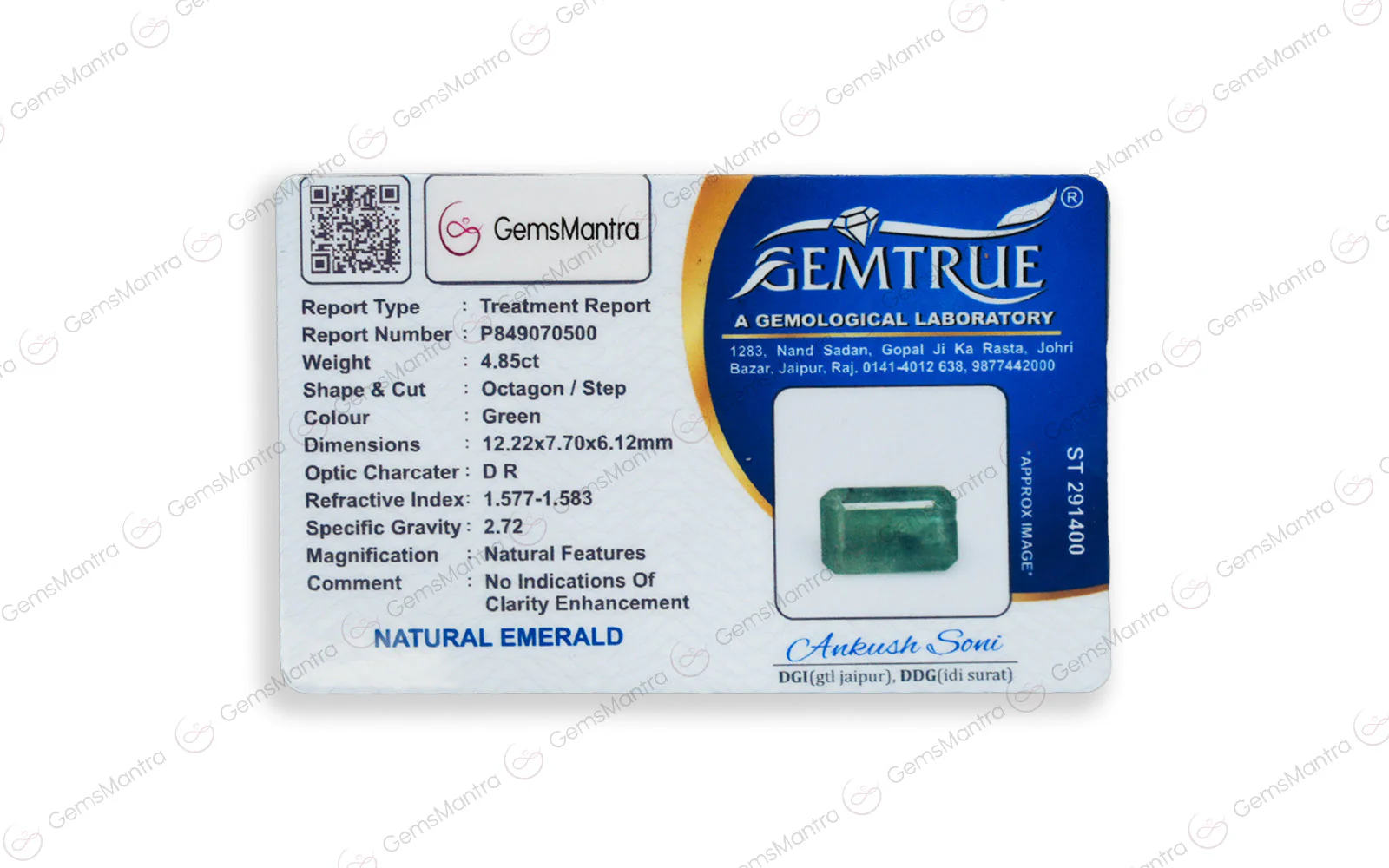Emerald - 4.85 Carats - Image 4