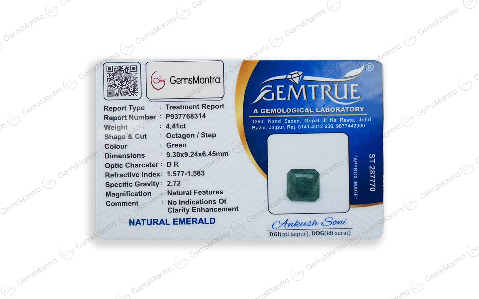 Emerald - 4.41 Carats - Image 4
