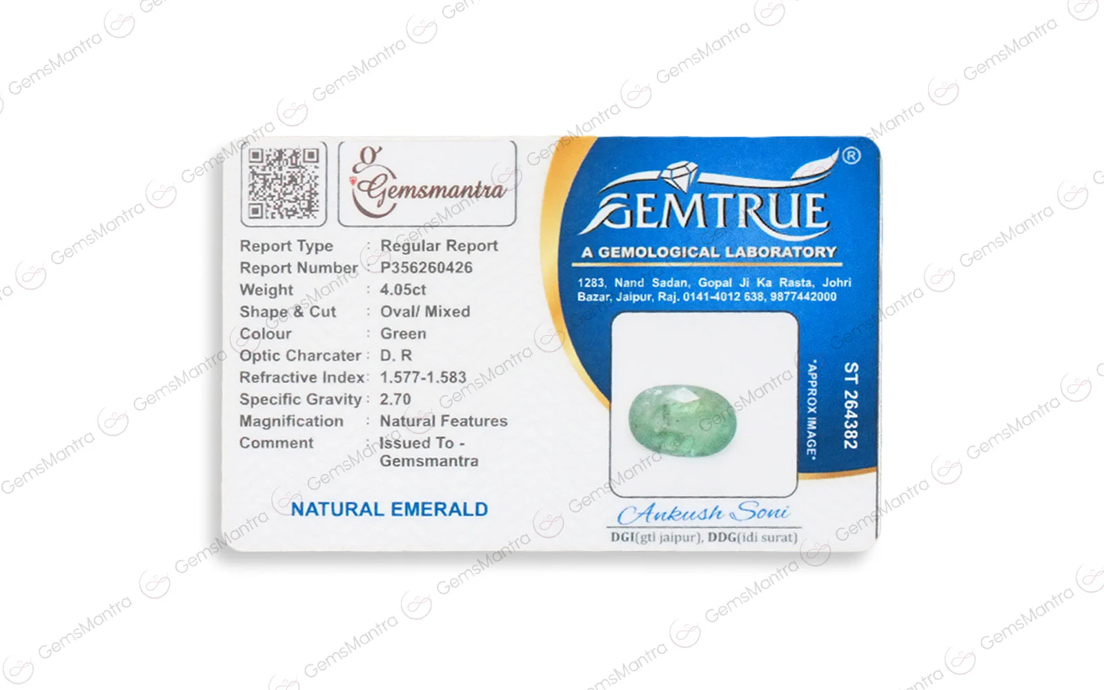 Emerald - 4.05 Carats - Image 4