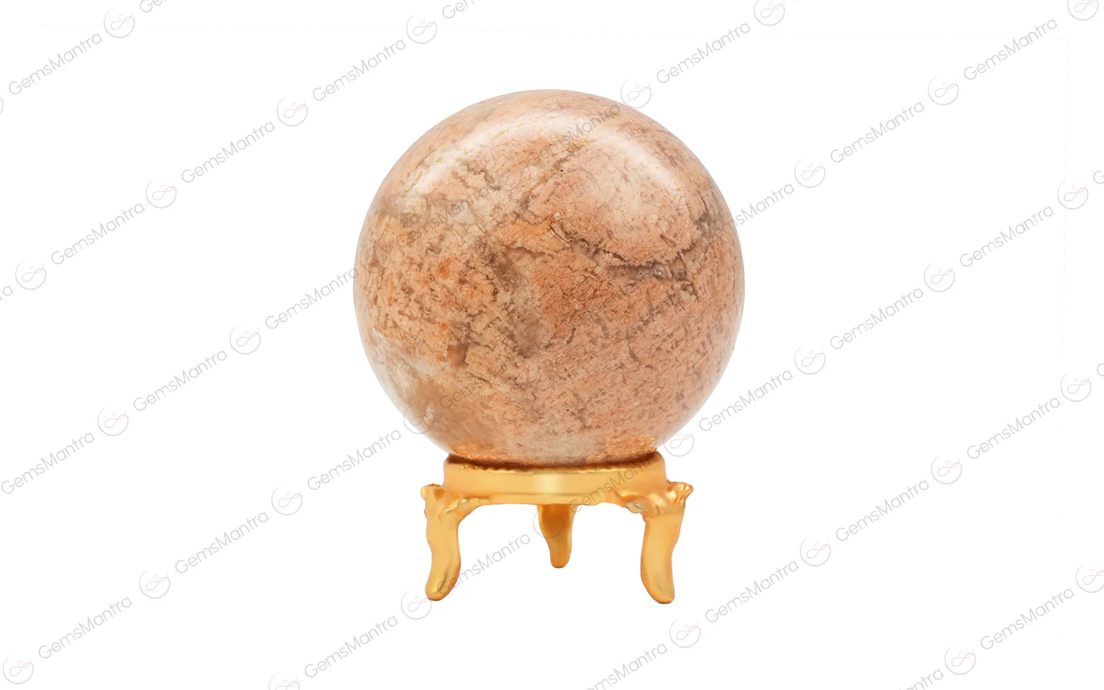Flower Agate Sphere Ball - Image 2
