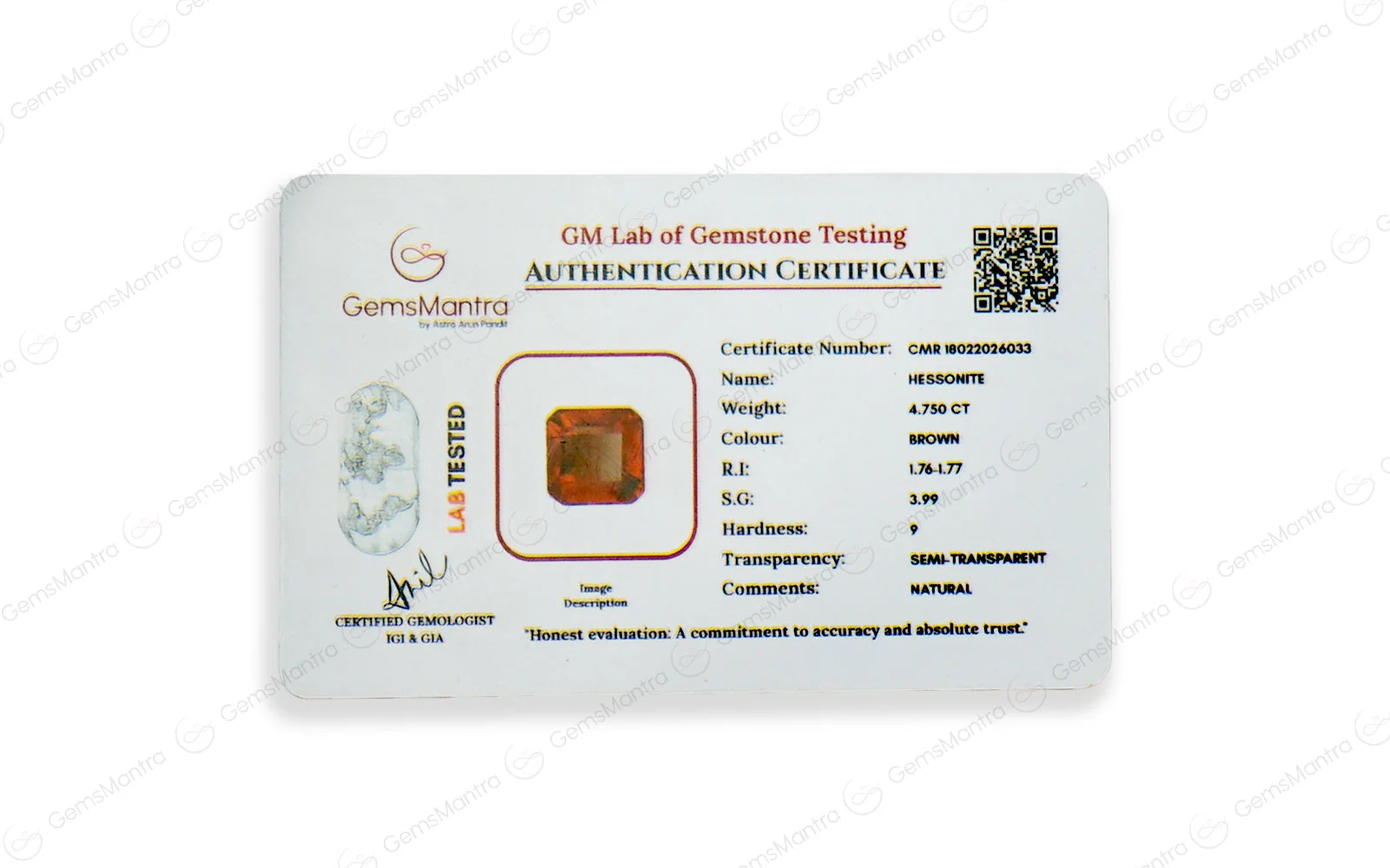 Gomed - 4.75 Carats - Image 4