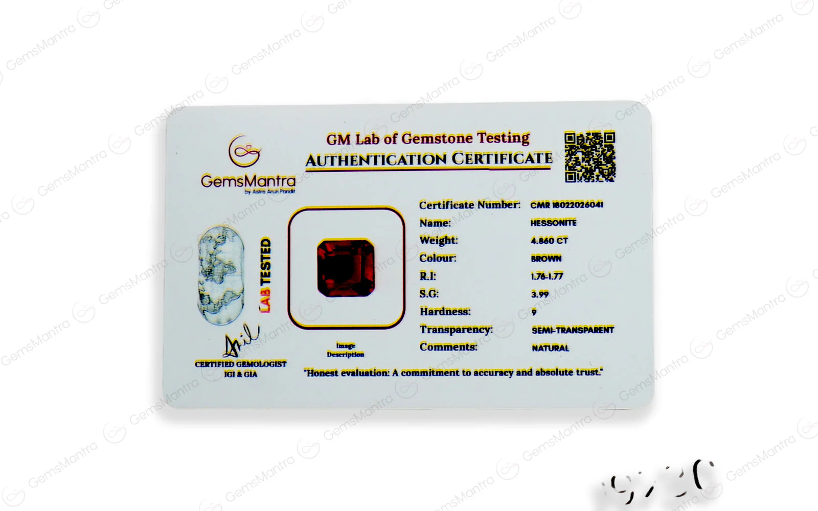 Gomed - 4.86 Carats - Image 4