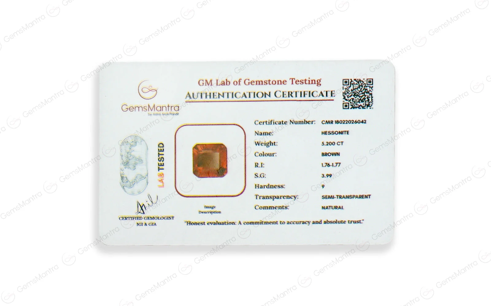 Gomed - 5.2 Carats - Image 4