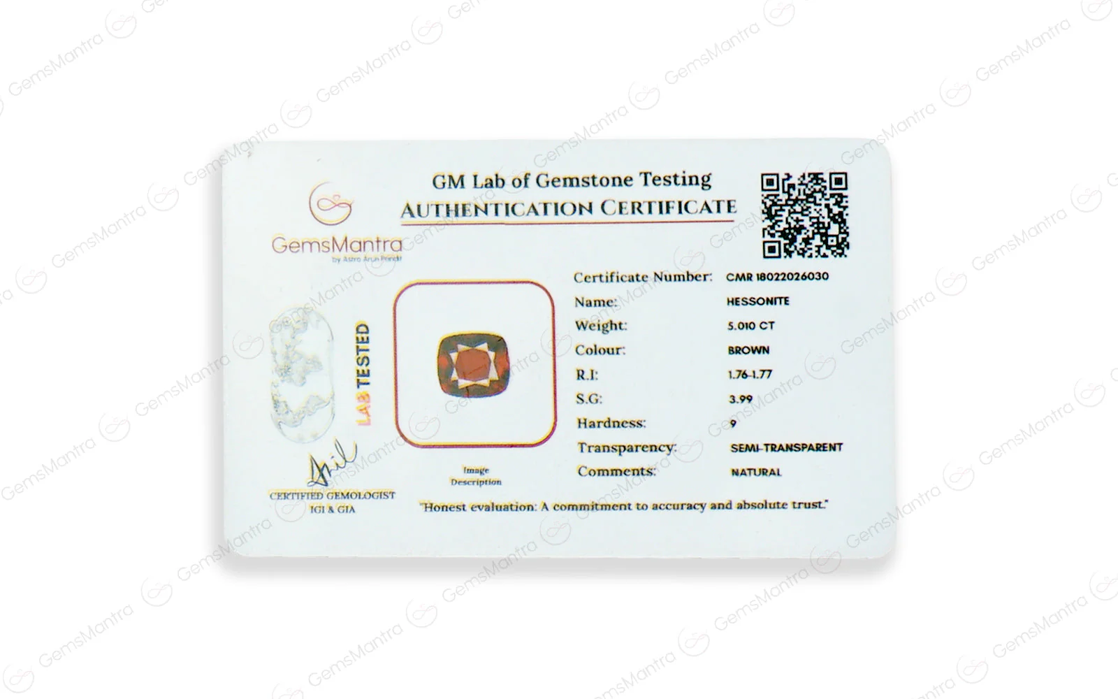 Gomed - 5.01 Carats - Image 4