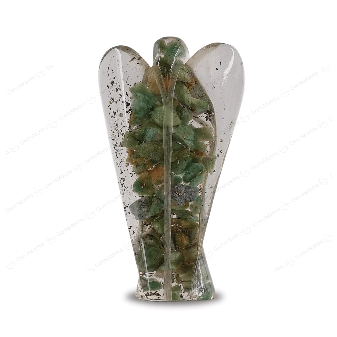 Green Aventurine Orgonite Angel/Orgone Angel - Image 4