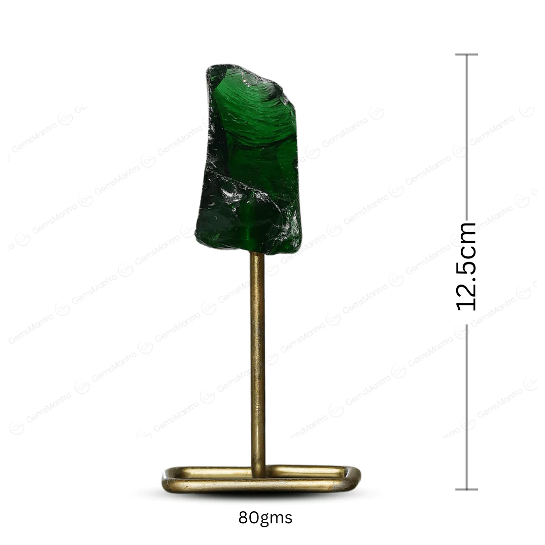 Green Obsidian Raw Stone Stand - Image 3