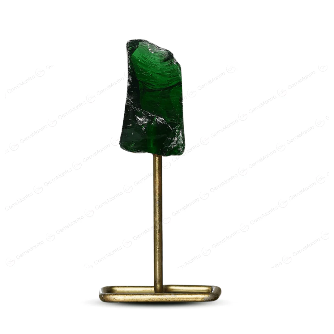 Green Obsidian Raw Stone Stand - Image 4