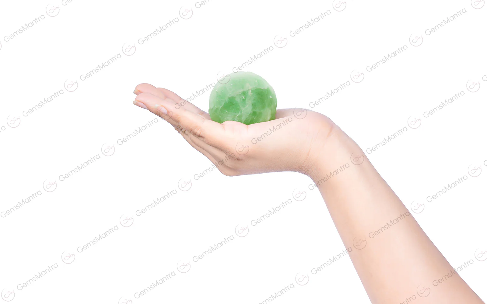 Green Strawberry Moon Sphere Ball - Image 3
