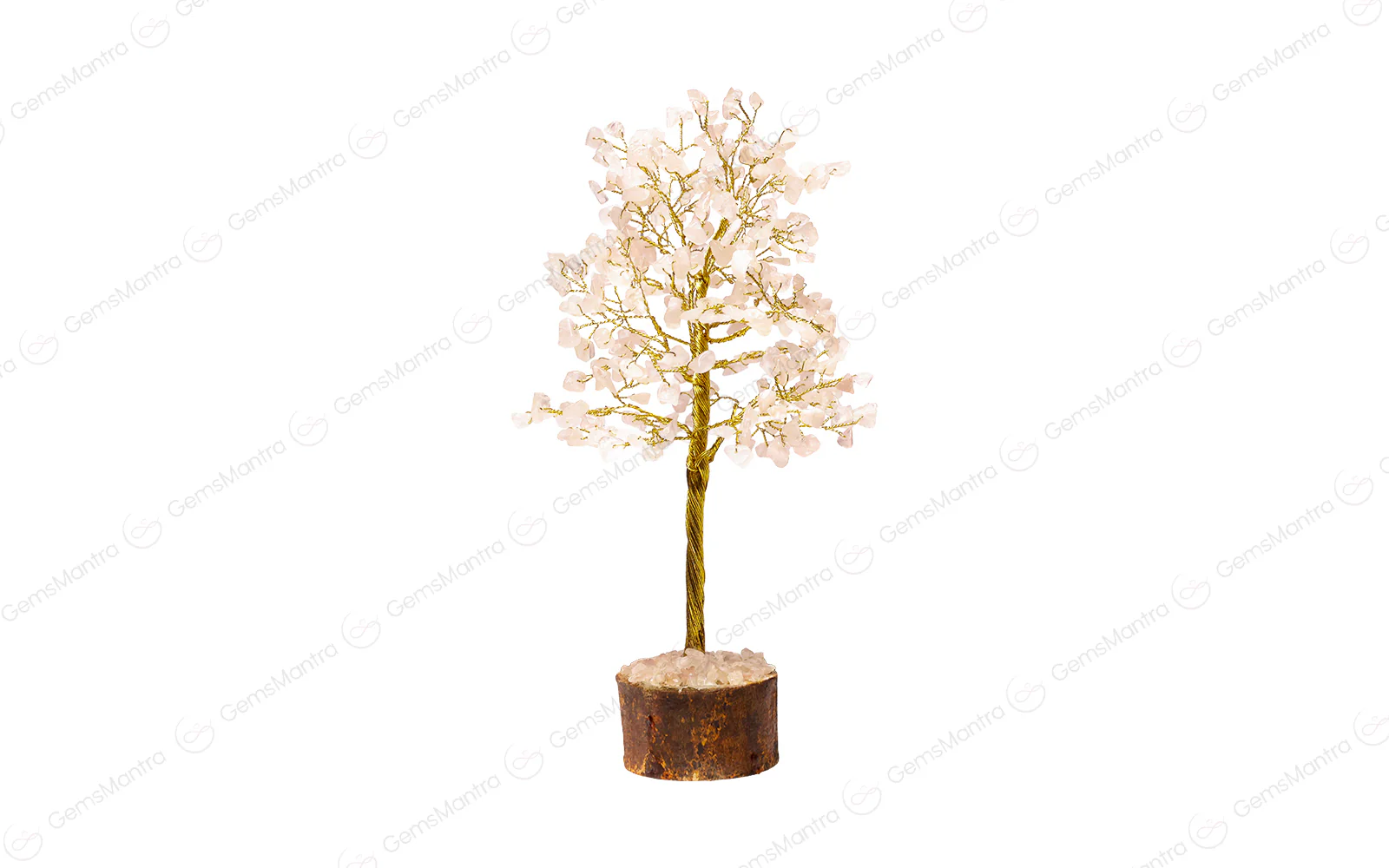 Large Rose-quartz Crystal Tree - Image 2