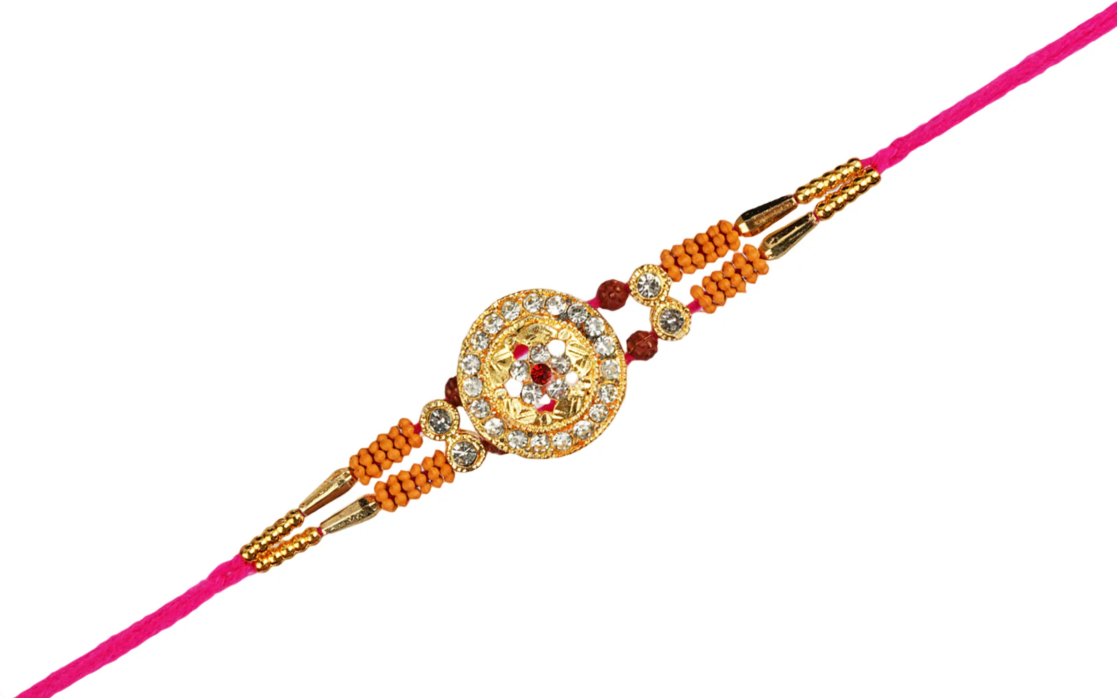 Marigold Circle Rakhi - Image 2
