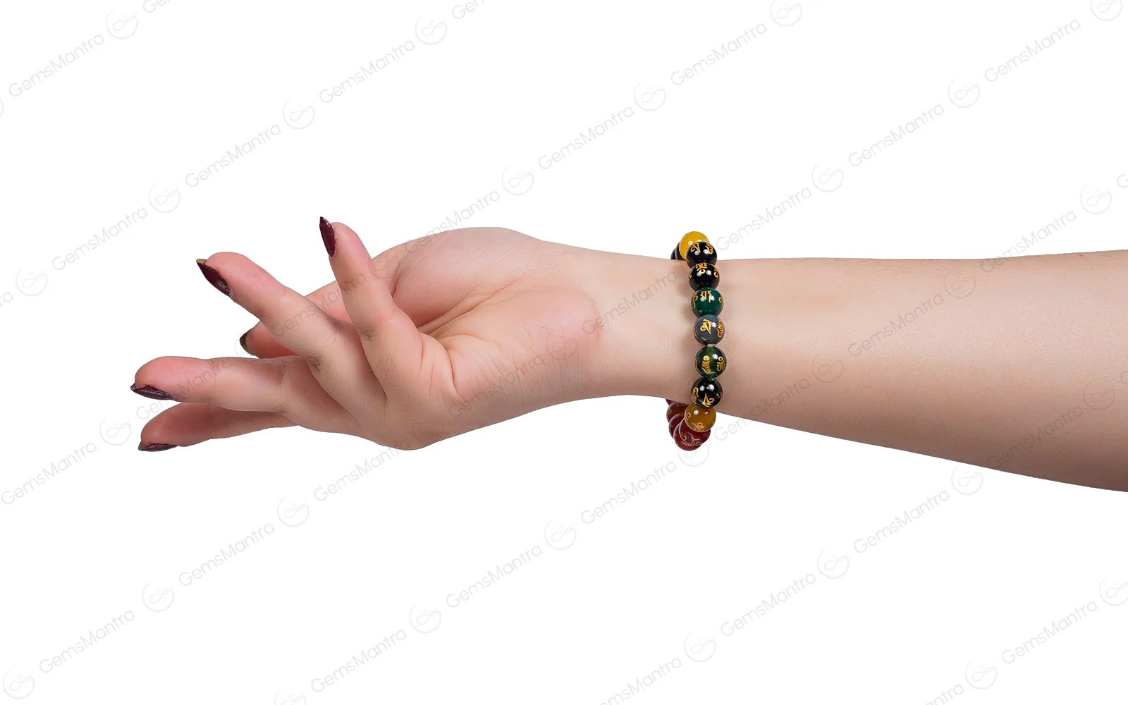 Original Multi Om Mani Bracelet  with Certificate - Image 2
