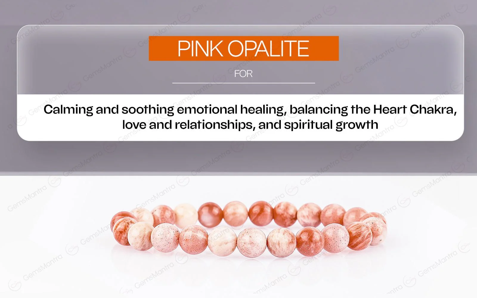 Original Opalite Pink Bracelet with Certificate - Image 5