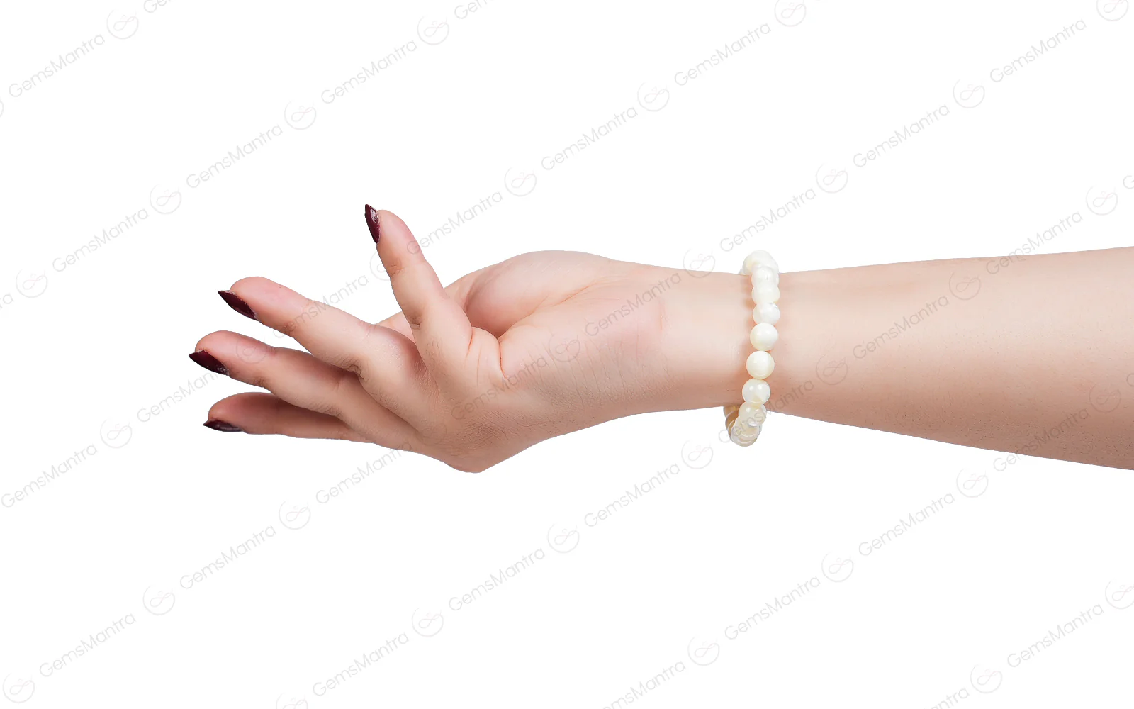 Mother of Pearl Bracelet - Calm Emotions, Peace & Inner Balance - Image 2