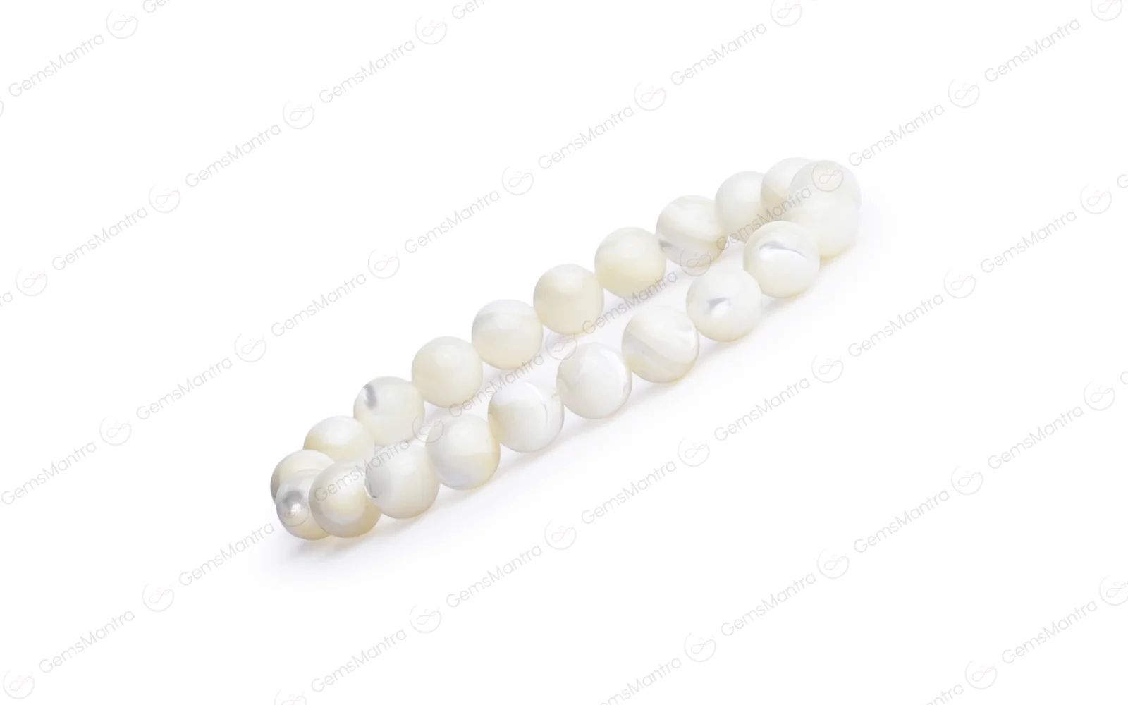 Mother of Pearl Bracelet - Calm Emotions, Peace & Inner Balance - Image 3