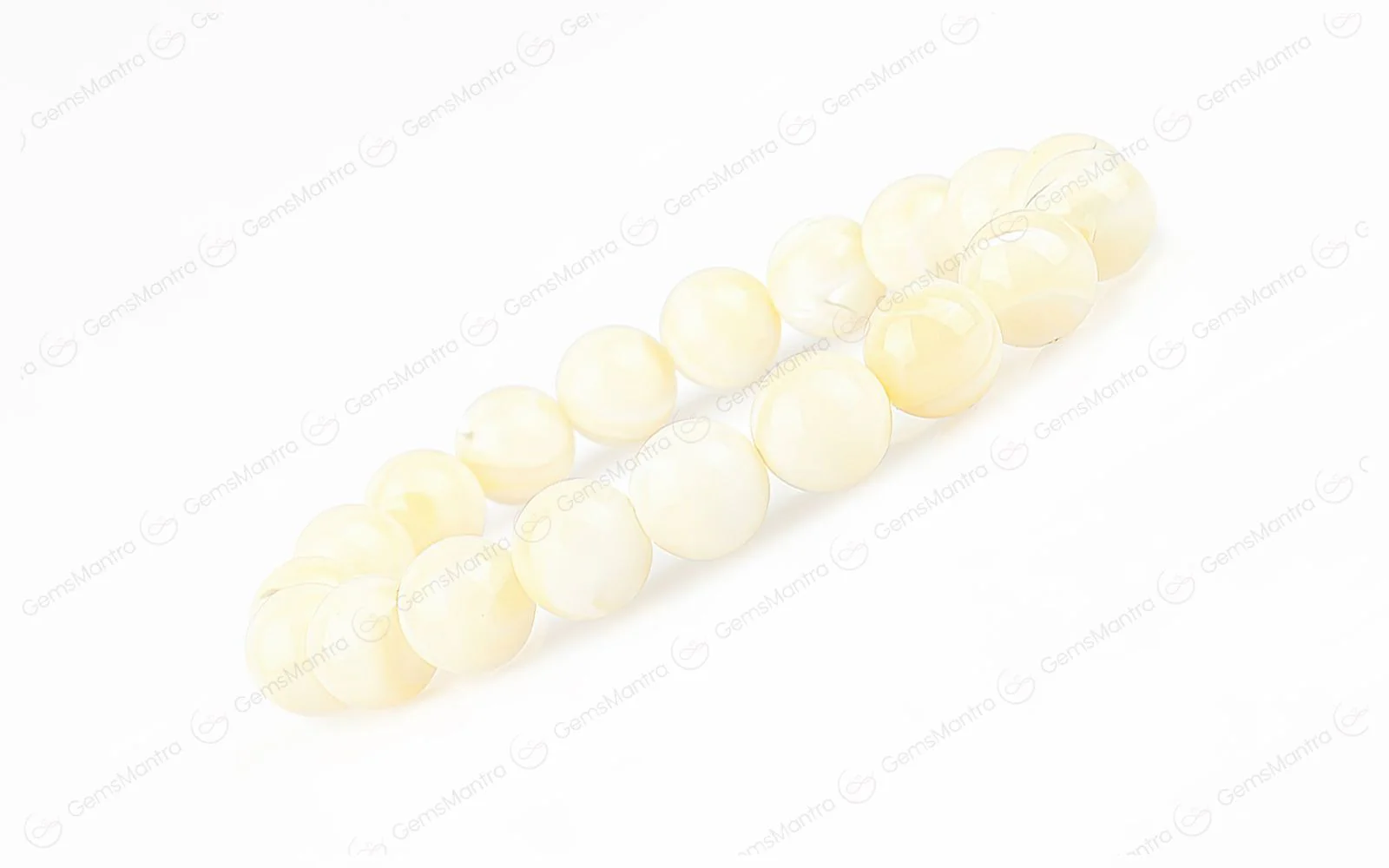 Mother of Pearl Bracelet - Calm Emotions, Peace & Inner Balance - Image 4