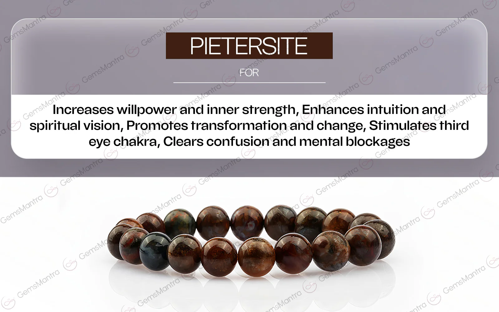 Original Pietersite Bracelet with Certificate - Image 4