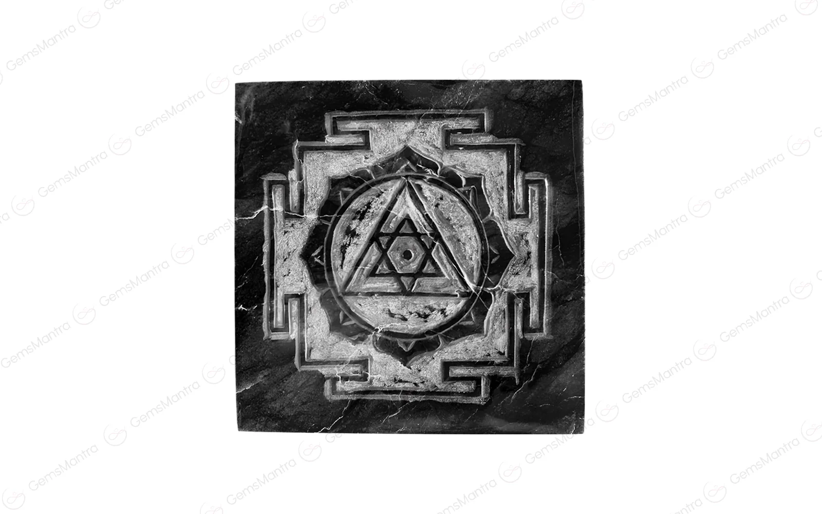 Premium Handmade  Shaligram Lakshmi Ganesh Yantra - Image 2